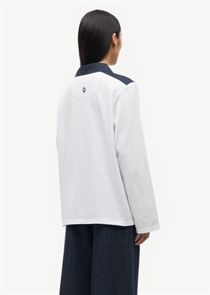 Sacooper ls polo 15512 Hvid Samsøe